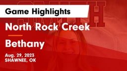 North Rock Creek  vs Bethany  Game Highlights - Aug. 29, 2023