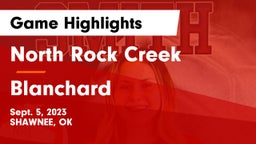 North Rock Creek  vs Blanchard   Game Highlights - Sept. 5, 2023