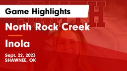 North Rock Creek  vs Inola  Game Highlights - Sept. 22, 2023