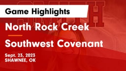 North Rock Creek  vs Southwest Covenant  Game Highlights - Sept. 23, 2023