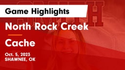 North Rock Creek  vs Cache Game Highlights - Oct. 5, 2023