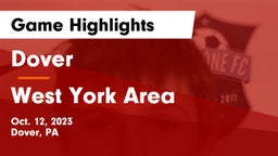 Dover  vs West York Area  Game Highlights - Oct. 12, 2023