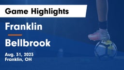 Franklin  vs Bellbrook  Game Highlights - Aug. 31, 2023