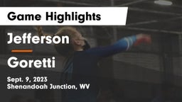 Jefferson  vs Goretti  Game Highlights - Sept. 9, 2023