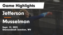 Jefferson  vs Musselman  Game Highlights - Sept. 12, 2023