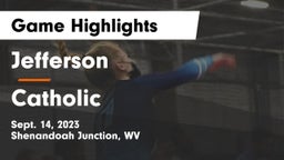 Jefferson  vs Catholic  Game Highlights - Sept. 14, 2023