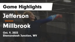 Jefferson  vs Millbrook  Game Highlights - Oct. 9, 2023