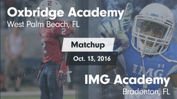 Matchup: Oxbridge Academy vs. IMG Academy 2016
