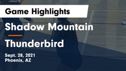 Shadow Mountain  vs Thunderbird  Game Highlights - Sept. 28, 2021