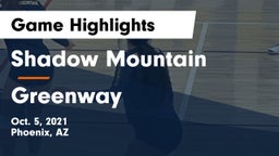 Shadow Mountain  vs Greenway Game Highlights - Oct. 5, 2021