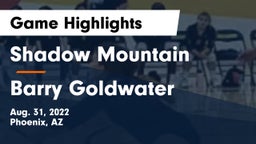 Shadow Mountain  vs Barry Goldwater Game Highlights - Aug. 31, 2022