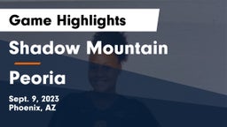 Shadow Mountain  vs Peoria  Game Highlights - Sept. 9, 2023