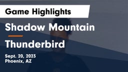 Shadow Mountain  vs Thunderbird  Game Highlights - Sept. 20, 2023