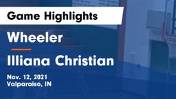 Wheeler  vs Illiana Christian   Game Highlights - Nov. 12, 2021