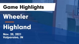 Wheeler  vs Highland  Game Highlights - Nov. 20, 2021