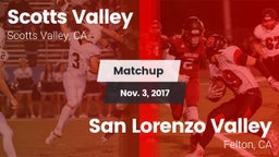 Matchup: Scotts Valley High vs. San Lorenzo Valley  2017