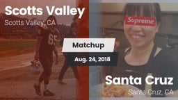 Matchup: Scotts Valley High vs. Santa Cruz  2018