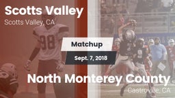 Matchup: Scotts Valley High vs. North Monterey County  2018