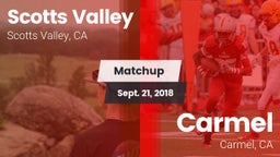 Matchup: Scotts Valley High vs. Carmel  2018