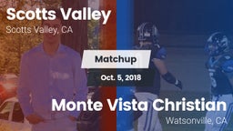 Matchup: Scotts Valley High vs. Monte Vista Christian  2018