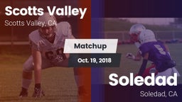 Matchup: Scotts Valley High vs. Soledad  2018