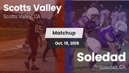 Matchup: Scotts Valley High vs. Soledad  2018