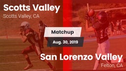 Matchup: Scotts Valley High vs. San Lorenzo Valley  2019