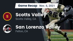 Recap: Scotts Valley  vs. San Lorenzo Valley  2021