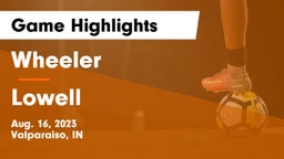Wheeler  vs Lowell  Game Highlights - Aug. 16, 2023