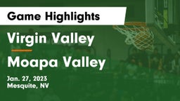 ****** Valley  vs Moapa Valley  Game Highlights - Jan. 27, 2023