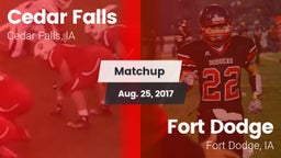 Matchup: Cedar Falls High vs. Fort Dodge  2017