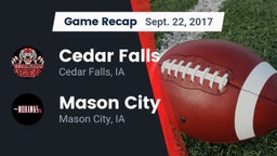 Recap: Cedar Falls  vs. Mason City  2017