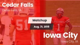 Matchup: Cedar Falls High vs. Iowa City  2018