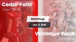 Matchup: Cedar Falls High vs. Waterloo West  2018