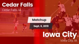 Matchup: Cedar Falls High vs. Iowa City  2019