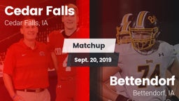 Matchup: Cedar Falls High vs. Bettendorf  2019