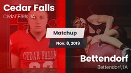 Matchup: Cedar Falls High vs. Bettendorf  2019