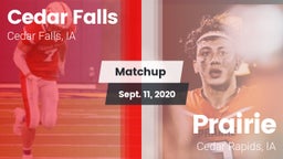 Matchup: Cedar Falls High vs. Prairie  2020