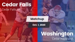 Matchup: Cedar Falls High vs. Washington  2020
