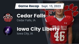 Recap: Cedar Falls  vs. Iowa City Liberty  2023