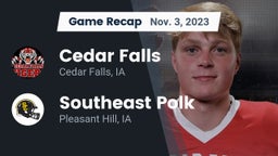 Recap: Cedar Falls  vs. Southeast Polk  2023