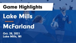 Lake Mills  vs McFarland  Game Highlights - Oct. 28, 2021