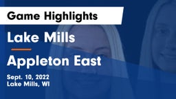 Lake Mills  vs Appleton East  Game Highlights - Sept. 10, 2022