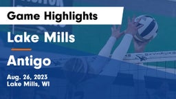Lake Mills  vs Antigo  Game Highlights - Aug. 26, 2023