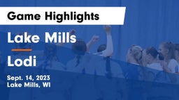 Lake Mills  vs Lodi  Game Highlights - Sept. 14, 2023