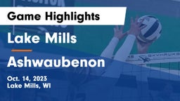 Lake Mills  vs Ashwaubenon  Game Highlights - Oct. 14, 2023