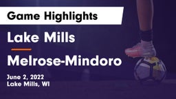 Lake Mills  vs Melrose-Mindoro  Game Highlights - June 2, 2022