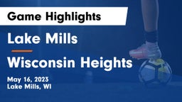 Lake Mills  vs Wisconsin Heights  Game Highlights - May 16, 2023