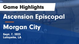 Ascension Episcopal  vs Morgan City  Game Highlights - Sept. 7, 2023