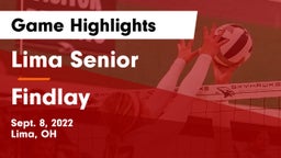 Lima Senior  vs Findlay  Game Highlights - Sept. 8, 2022